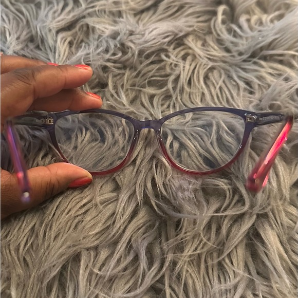 Privé Revaux Focused Blue Light Blocking Glasses Zero Strength Purple/Pink - Picture 3 of 6